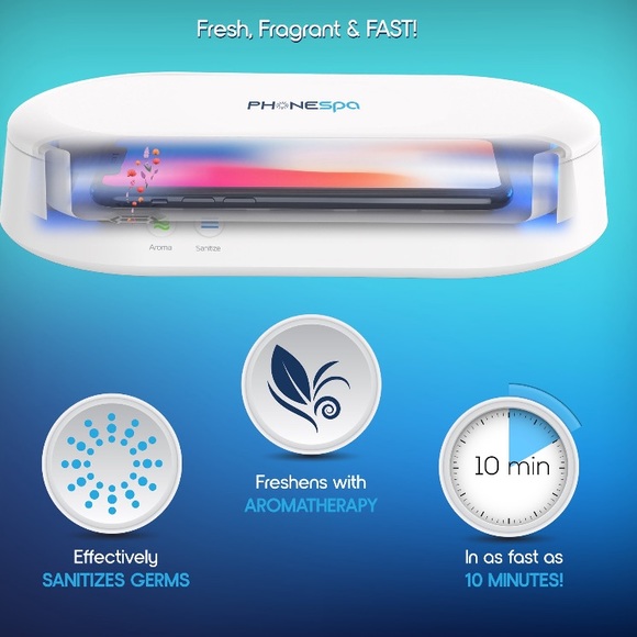 NEW Diffuser & Sanitizer UV-C Smartphones Accessories Aromatherapy essential oil - Picture 4 of 9